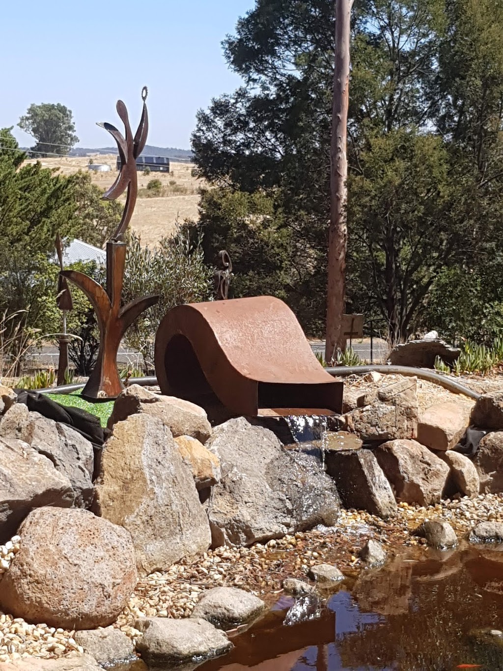 Issa Ouattara Sculpture | 810 Hepburn-Newstead Rd, Franklinford VIC 3461, Australia | Phone: (03) 5476 4112