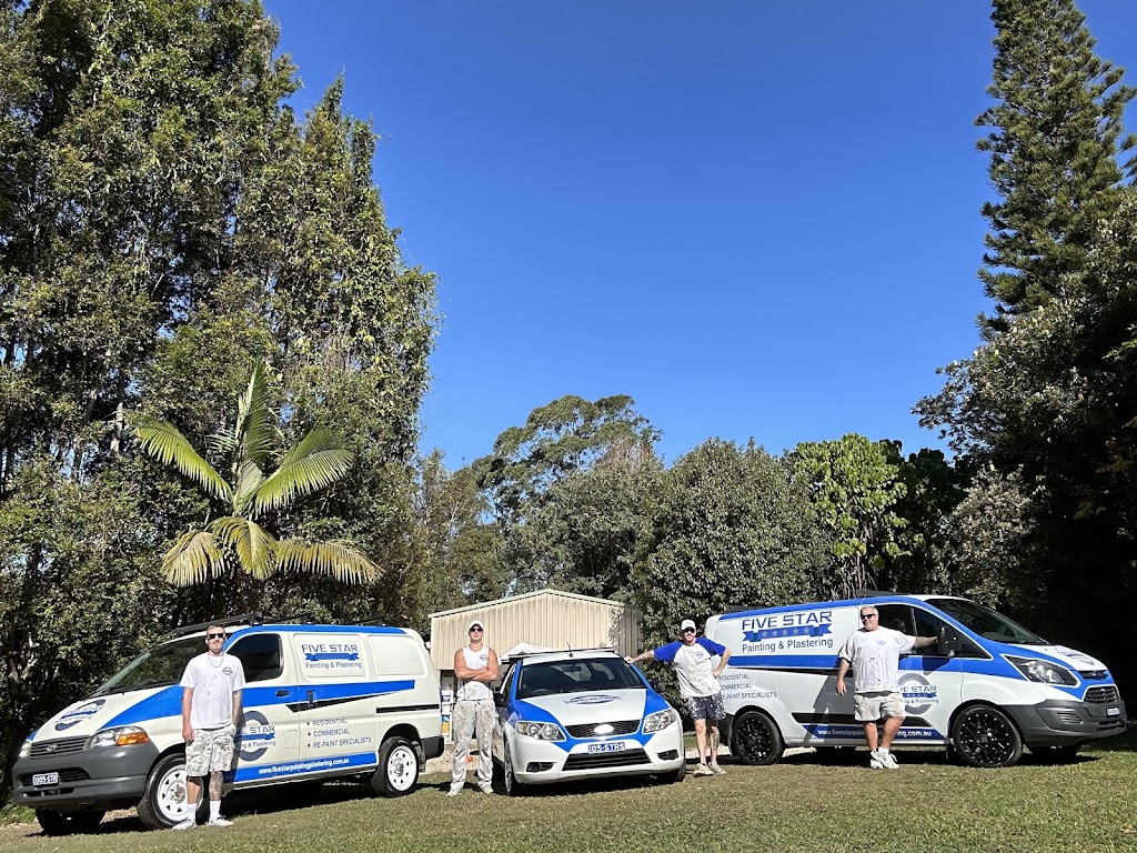 Five Star Painting & Plastering Services | 393 Tweed Valley Way, Murwillumbah NSW 2484, Australia | Phone: 0404 441 222