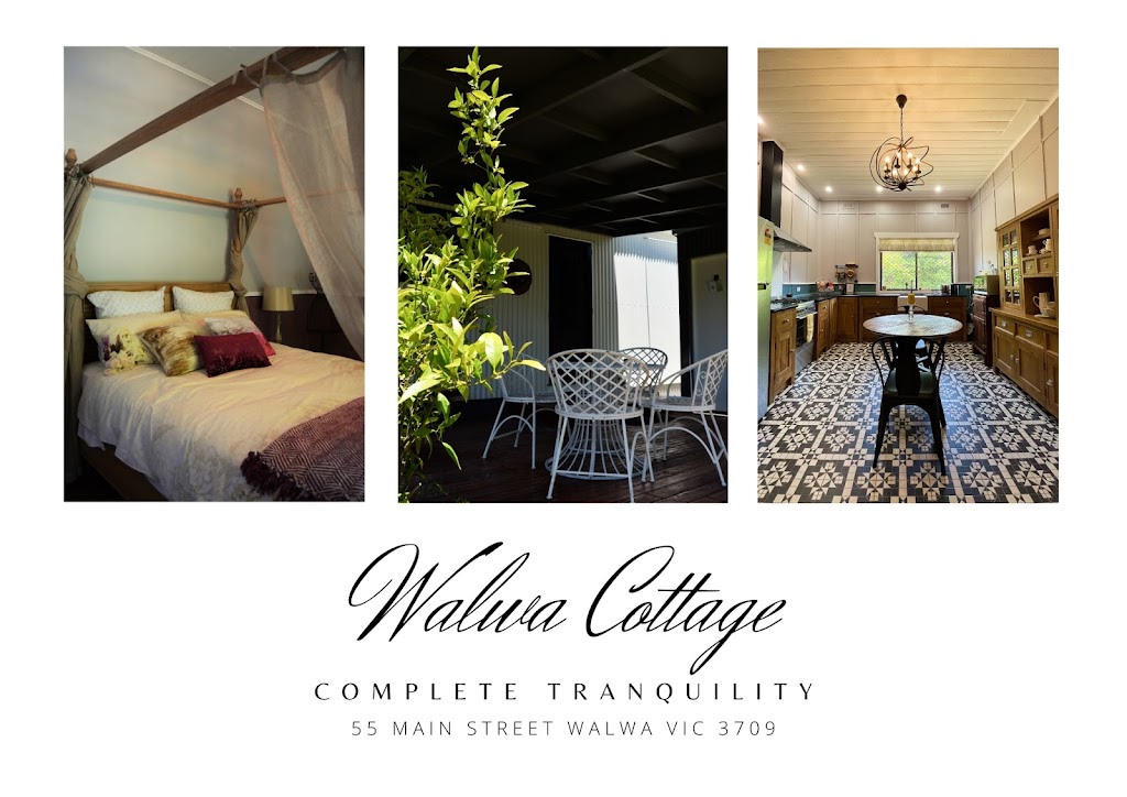 Walwa Cottage | 55 Main St, Walwa VIC 3709, Australia | Phone: 0427 853 336