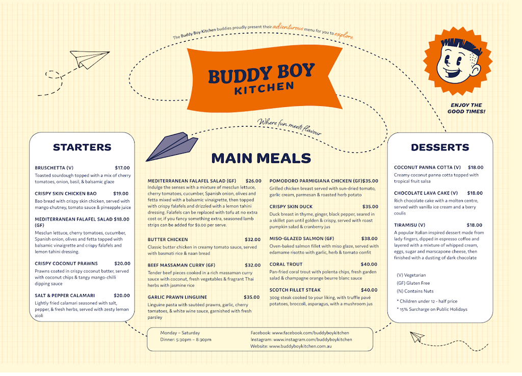 Buddy Boy Kitchen Parkes | Located in Parkes International Motor Inn, 18-32 Peak Hill Rd, Parkes NSW 2870, Australia | Phone: (02) 6862 5222