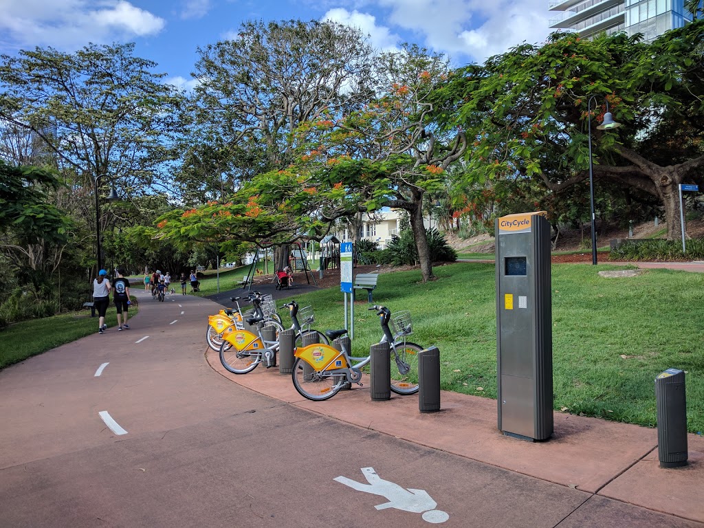 CityCycle Station No. 92 | Thornton St Ferry Terminal / Main St, 22 Bright St, Kangaroo Point QLD 4169, Australia | Phone: 1300 229 253