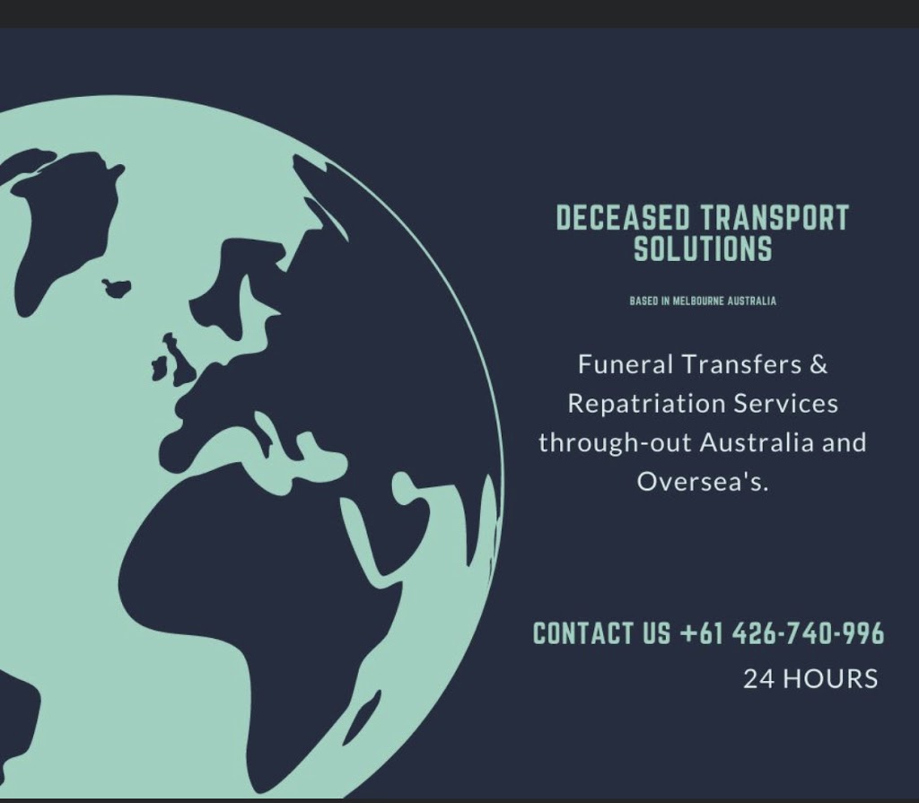 Deceased Transport Solutions | 4-6 Len Thomas Pl, Narre Warren VIC 3805, Australia | Phone: 1300 407 337