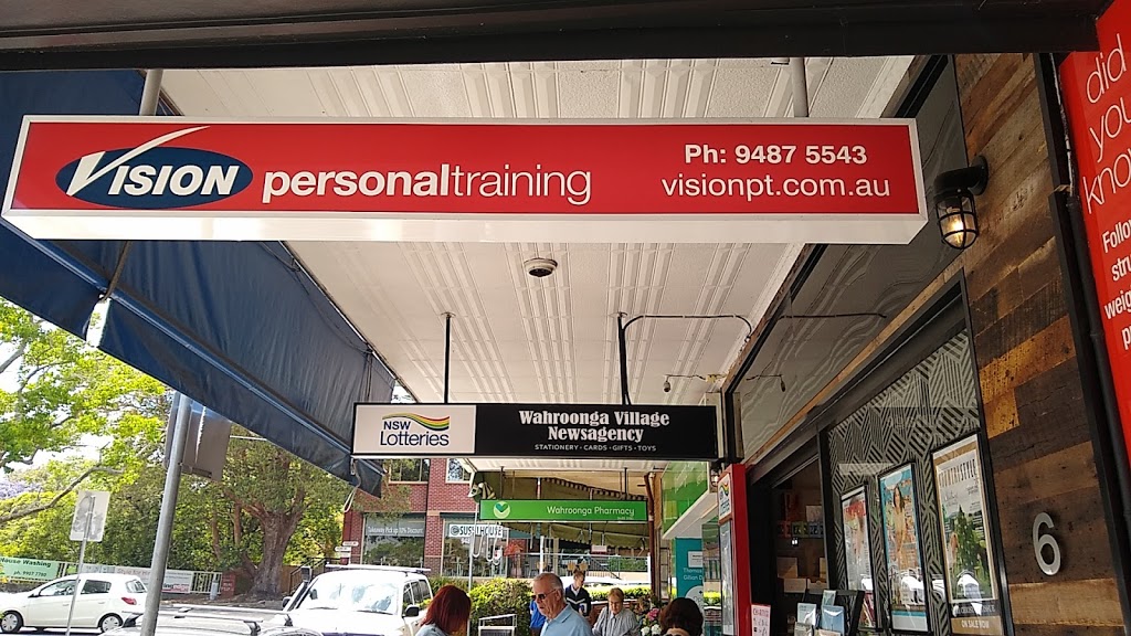 Vision Personal Training Wahroonga | 6A Railway Ave, Wahroonga NSW 2076, Australia | Phone: (02) 9487 5543