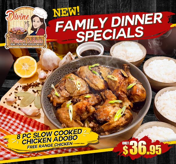 Divine Filipino Meals | 381 Parade Rd, Dalyellup WA 6230, Australia | Phone: 0450 494 702
