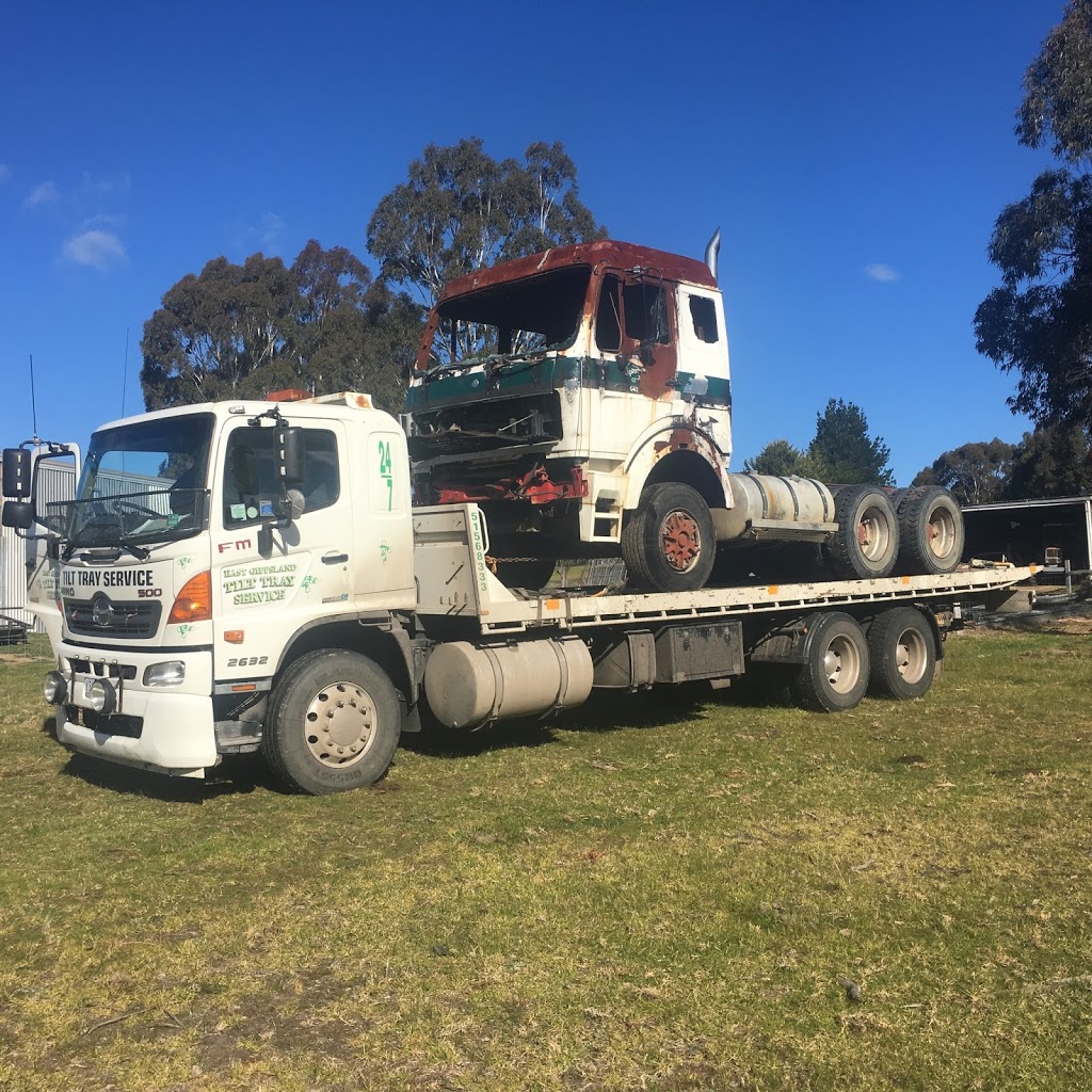 East Gippsland Tilt Tray Service | storage | 252 Colquhoun Rd, Lakes Entrance VIC 3909, Australia | 0417106563 OR +61 417 106 563