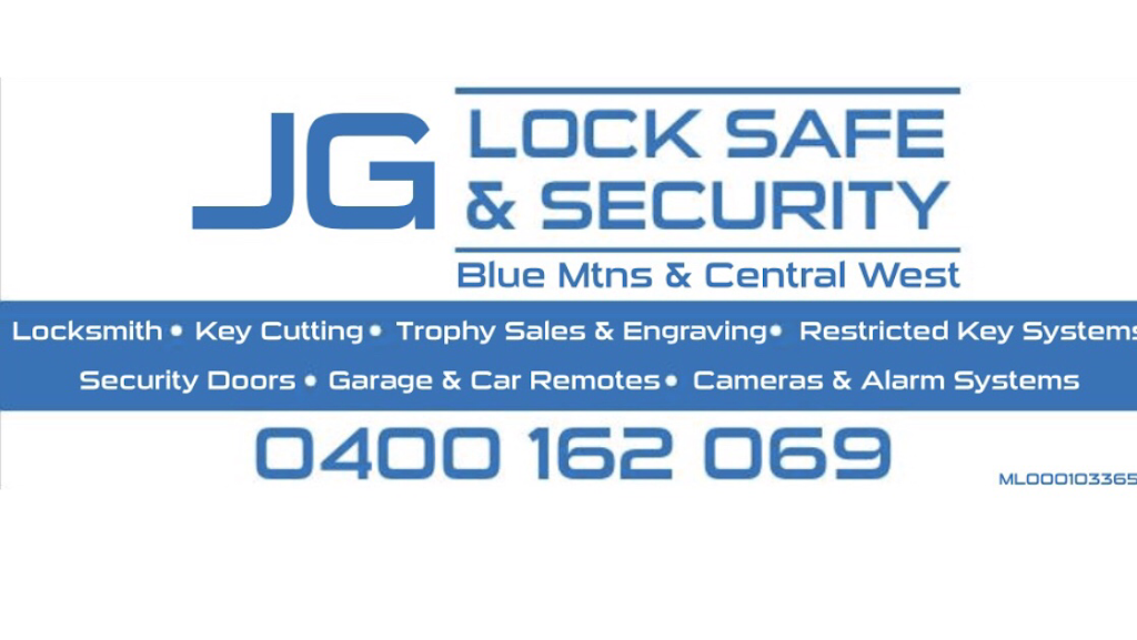 JG Lock Safe & Security | locksmith | 29 Main St, Lithgow NSW 2790, Australia | 0263512160 OR +61 2 6351 2160