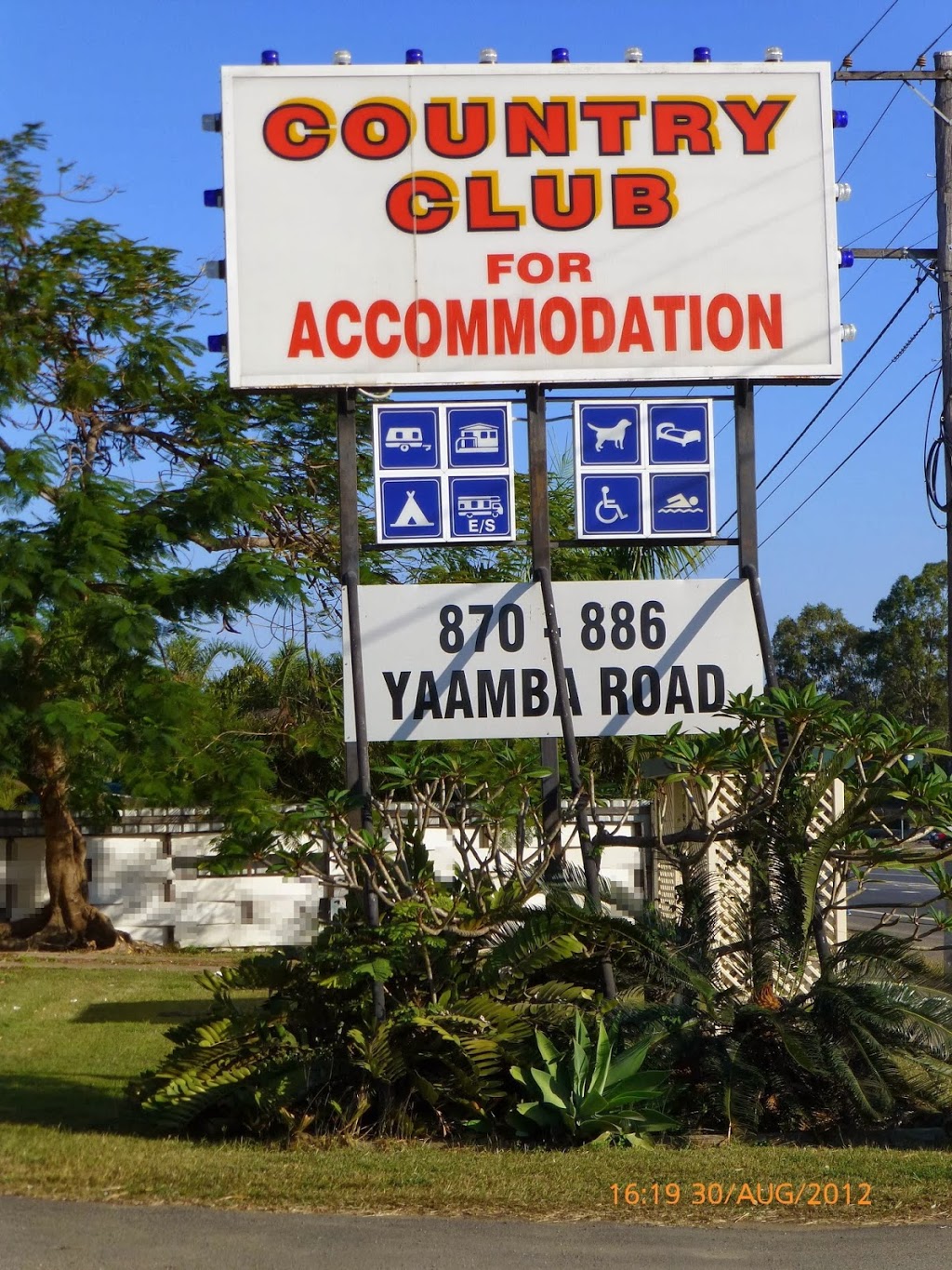 Country Club for Accommodation | rv park | 870/886 Yaamba Rd, Rockhampton QLD 4702, Australia | 0749361022 OR +61 7 4936 1022
