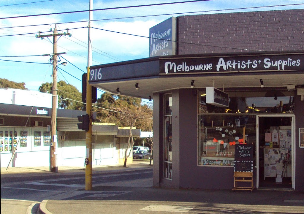 Melbourne Artists Supplies | 916 Nepean Hwy, Hampton East VIC 3188, Australia | Phone: (03) 9553 3663