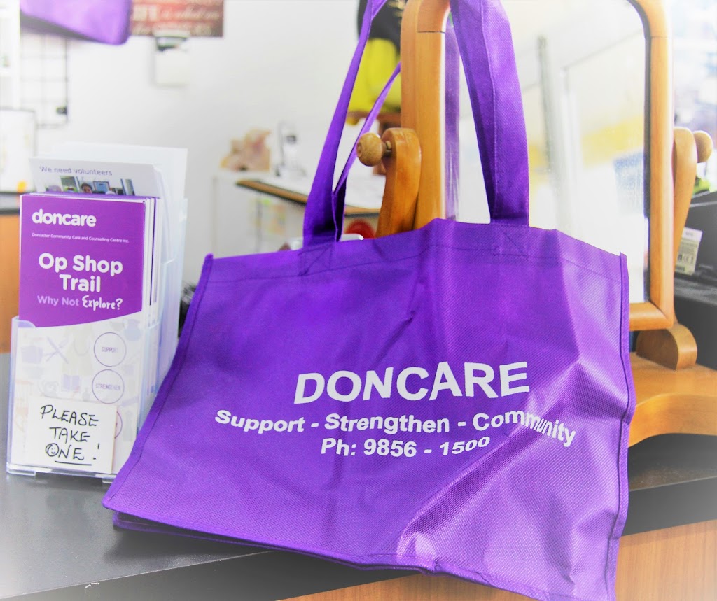 Doncare Opportunity Shop - Bulleen Plaza | Shop 2A, Bulleen Plaza, Manningham Road, Bulleen, Melbourne VIC 3105, Australia | Phone: (03) 9852 0102