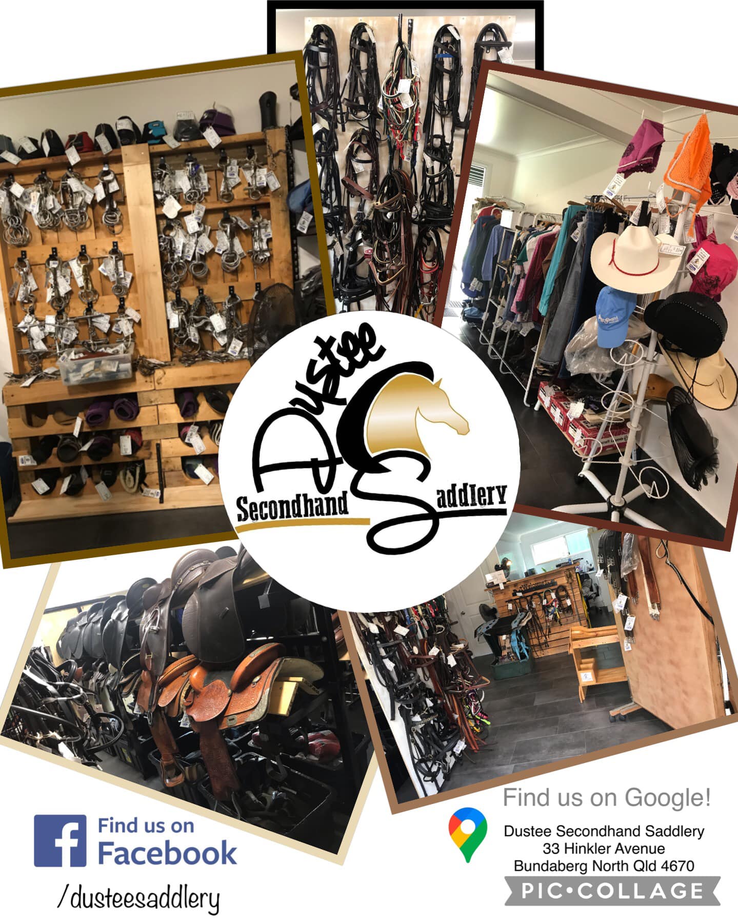 Dustee Secondhand Saddlery | pet store | 33 Hinkler Ave, Bundaberg North QLD 4670, Australia | 0434413955 OR +61 434 413 955