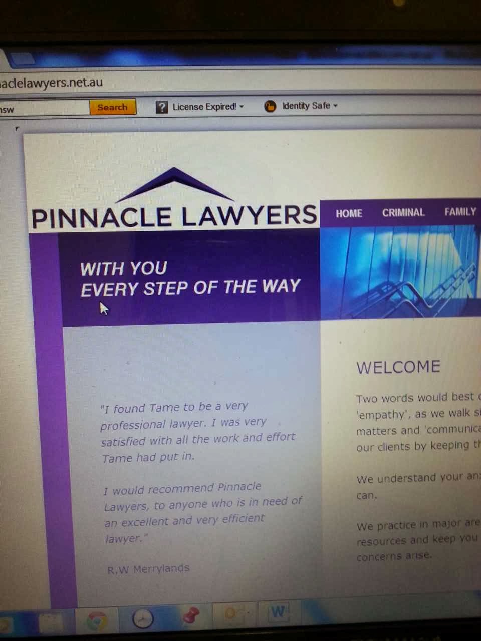 Pinnacle Lawyers | lawyer | 1/89-91 Burwood Rd, Burwood NSW 2134, Australia | 0280016329 OR +61 2 8001 6329