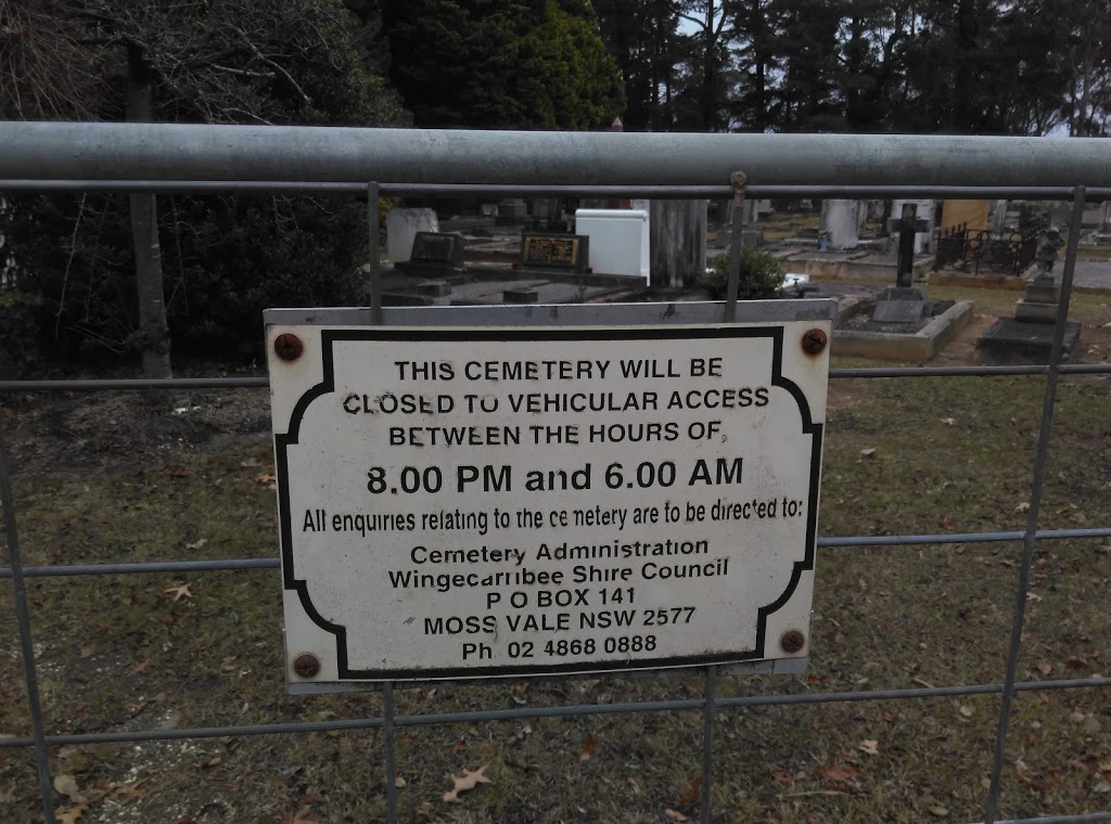 Bowral General Cemetery | cemetery | Kangaloon Rd, Bowral NSW 2576, Australia | 0248680888 OR +61 2 4868 0888