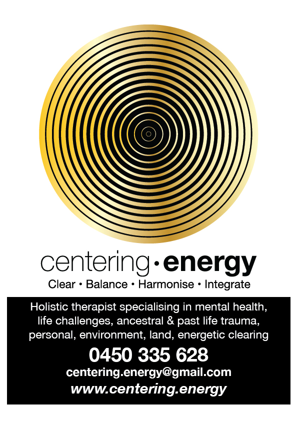 Centering Energy | 3 North Rd, Lower Beechmont QLD 4211, Australia | Phone: 0450 335 628