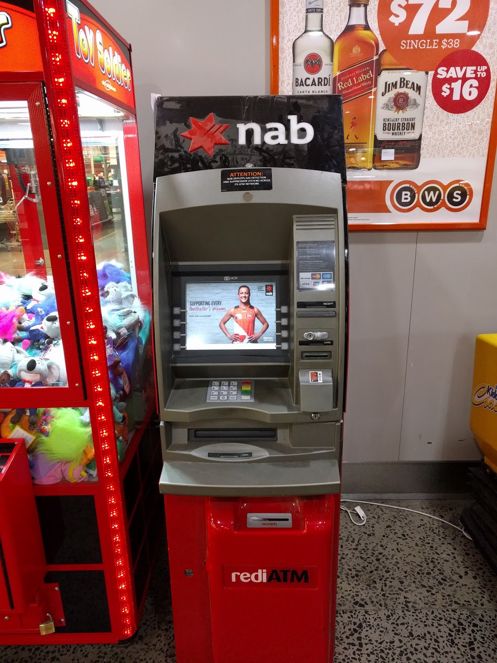 NAB ATM | Yarram Plaza Shopping Center, 17 James St, Yarram VIC 3971, Australia | Phone: 13 22 65