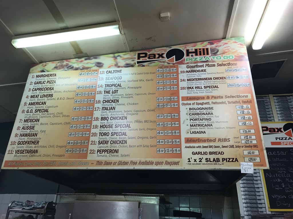 Pax Hill Pizza | meal delivery | 25 Barker Cres, Traralgon VIC 3844, Australia | 0351742980 OR +61 3 5174 2980