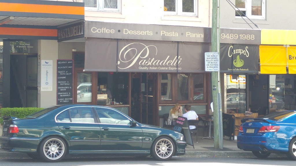 Pastadelli | cafe | 11 Railway Ave, Wahroonga NSW 2076, Australia | 0294891988 OR +61 2 9489 1988