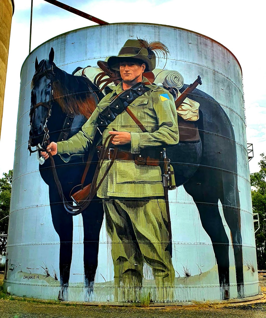 GrainCorp Devenish Silo Art | Devenish Rd, Devenish VIC 3726, Australia | Phone: 0409 160 154