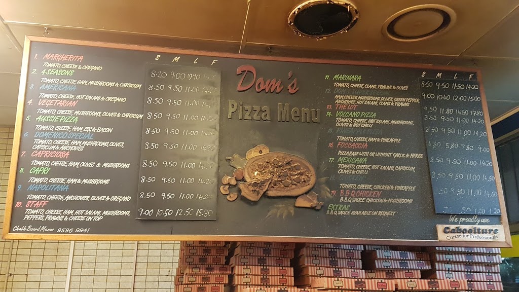 Doms Pizza Pasta Restaurant | meal takeaway | 138 Durham Rd, Sunshine VIC 3020, Australia | 0393112522 OR +61 3 9311 2522