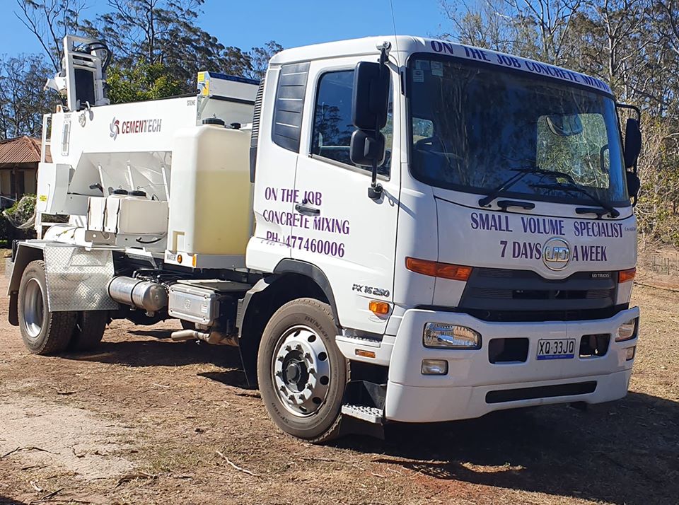 On the Job Concrete Mixing Pty Ltd | 4257 Bluff Rd, Crows Nest QLD 4355, Australia | Phone: 0477 460 006