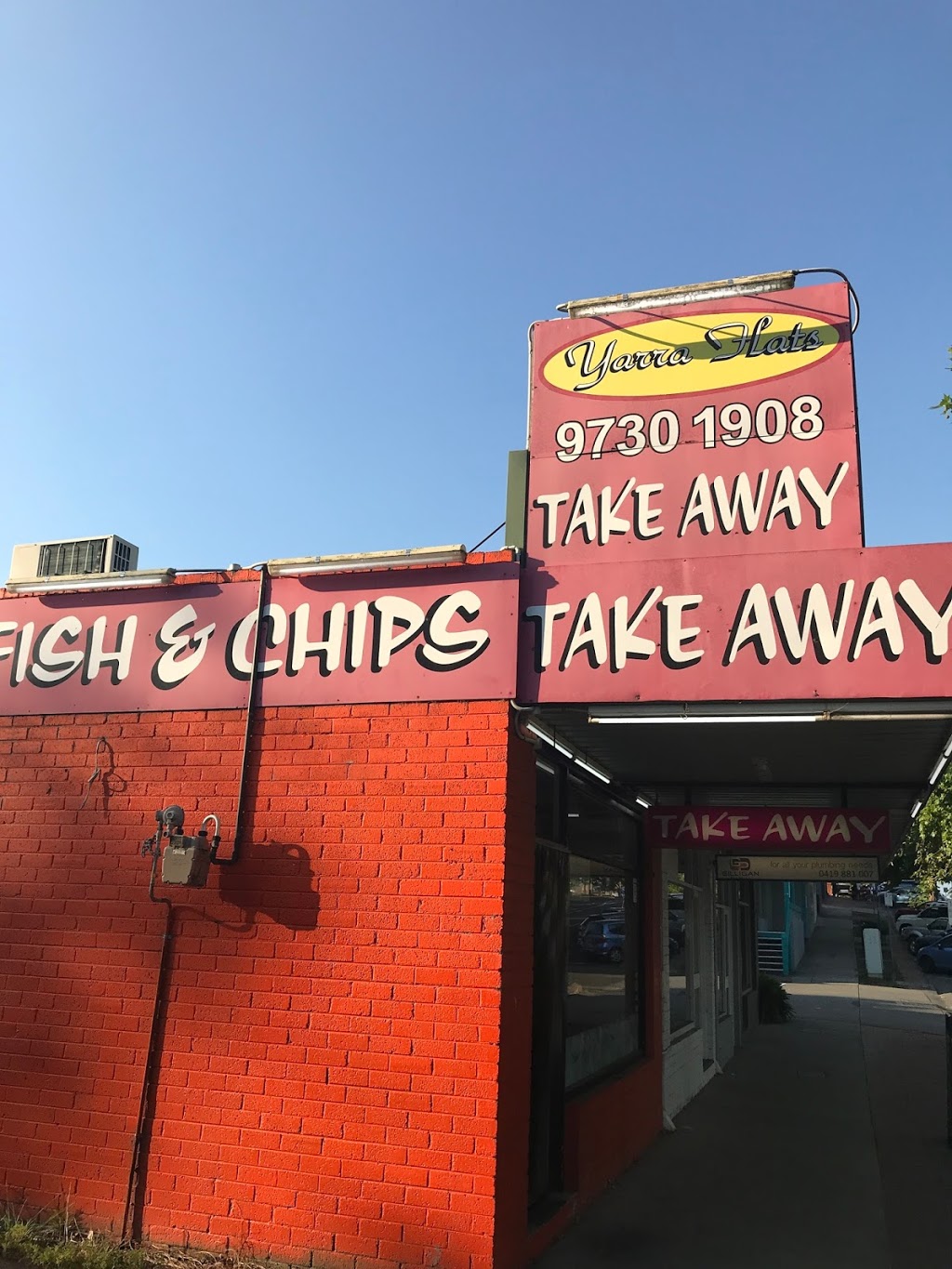 Yarra Flats Fish & Chips | 7 Bell St, Yarra Glen VIC 3775, Australia | Phone: (03) 9730 1908