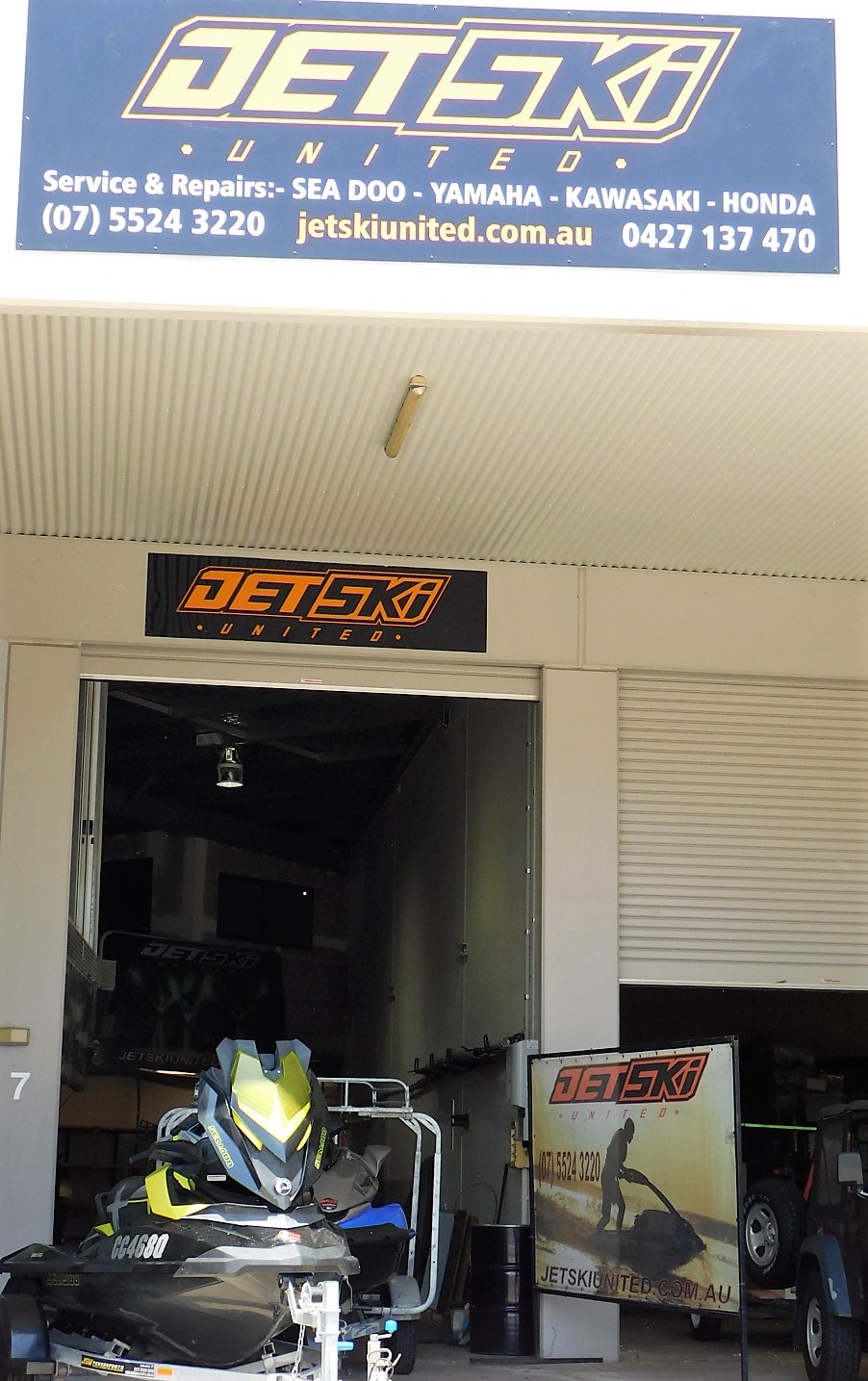 Jet Ski United | store | U7/7-9 Activity Cres, Molendinar QLD 4214, Australia | 0755243220 OR +61 7 5524 3220