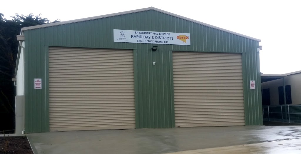 Rapid Bay CFS Depot | fire station | Delamere SA 5204, Australia