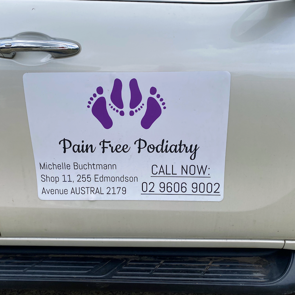 Pain Free Podiatry | doctor | Shop 11/255 Edmondson Ave, Austral NSW 2179, Australia | 0296069002 OR +61 2 9606 9002