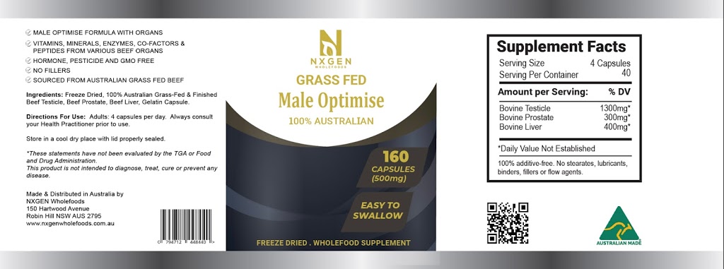 NXGEN Organic Wholefoods | 150 Hartwood Ave, Robin Hill NSW 2795, Australia | Phone: 0434 148 194