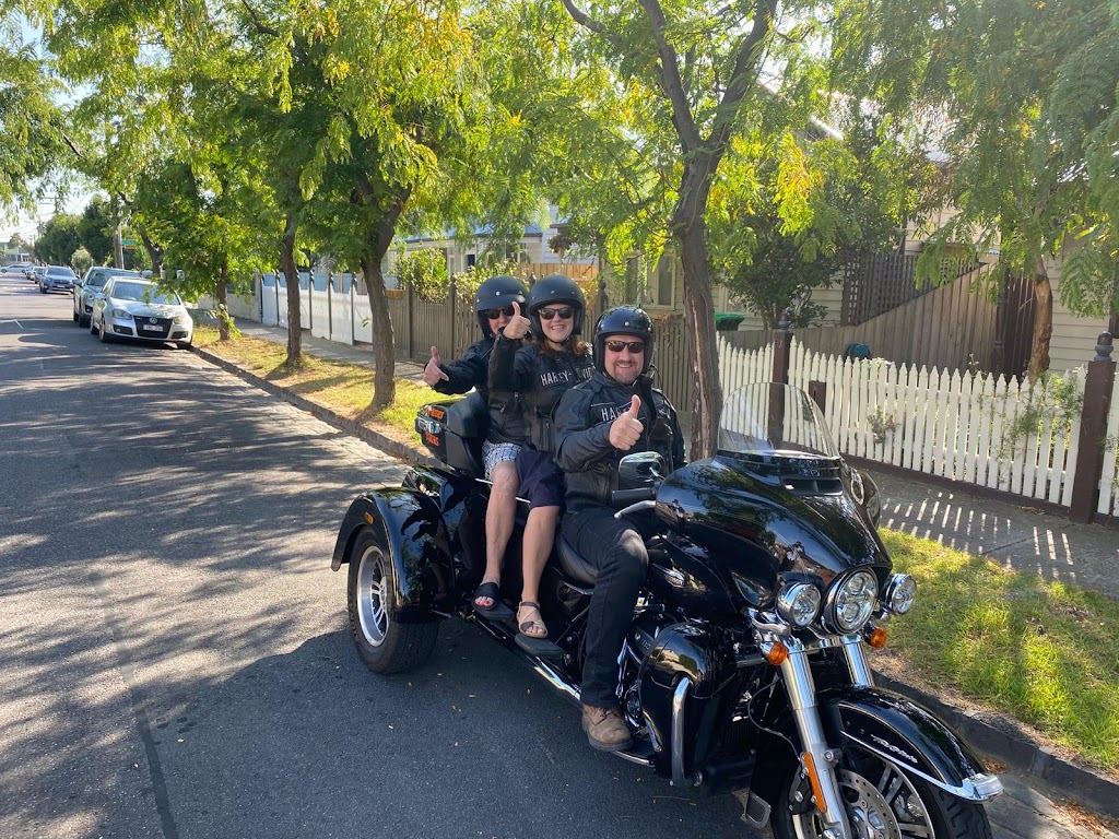 Harley Davidson Trike Tours Melbourne | 15 Ridgeview Cct, Sunbury VIC 3429, Australia | Phone: 0416 012 858