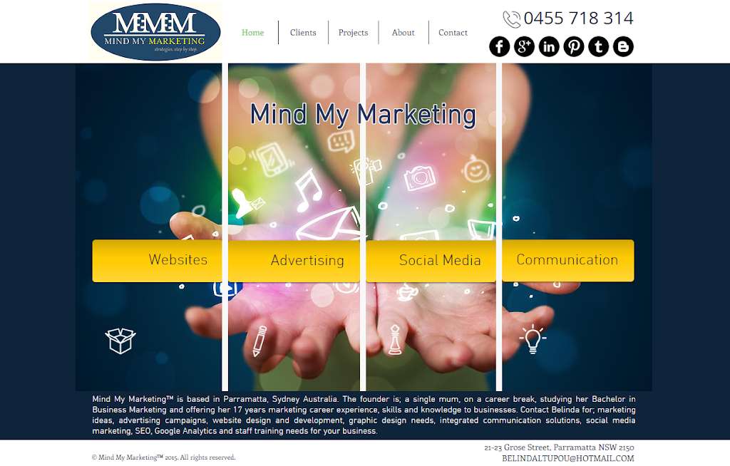 Mind My Marketing® |  | 46-50 Brickfield St, North Parramatta NSW 2151, Australia | 0455718314 OR +61 455 718 314