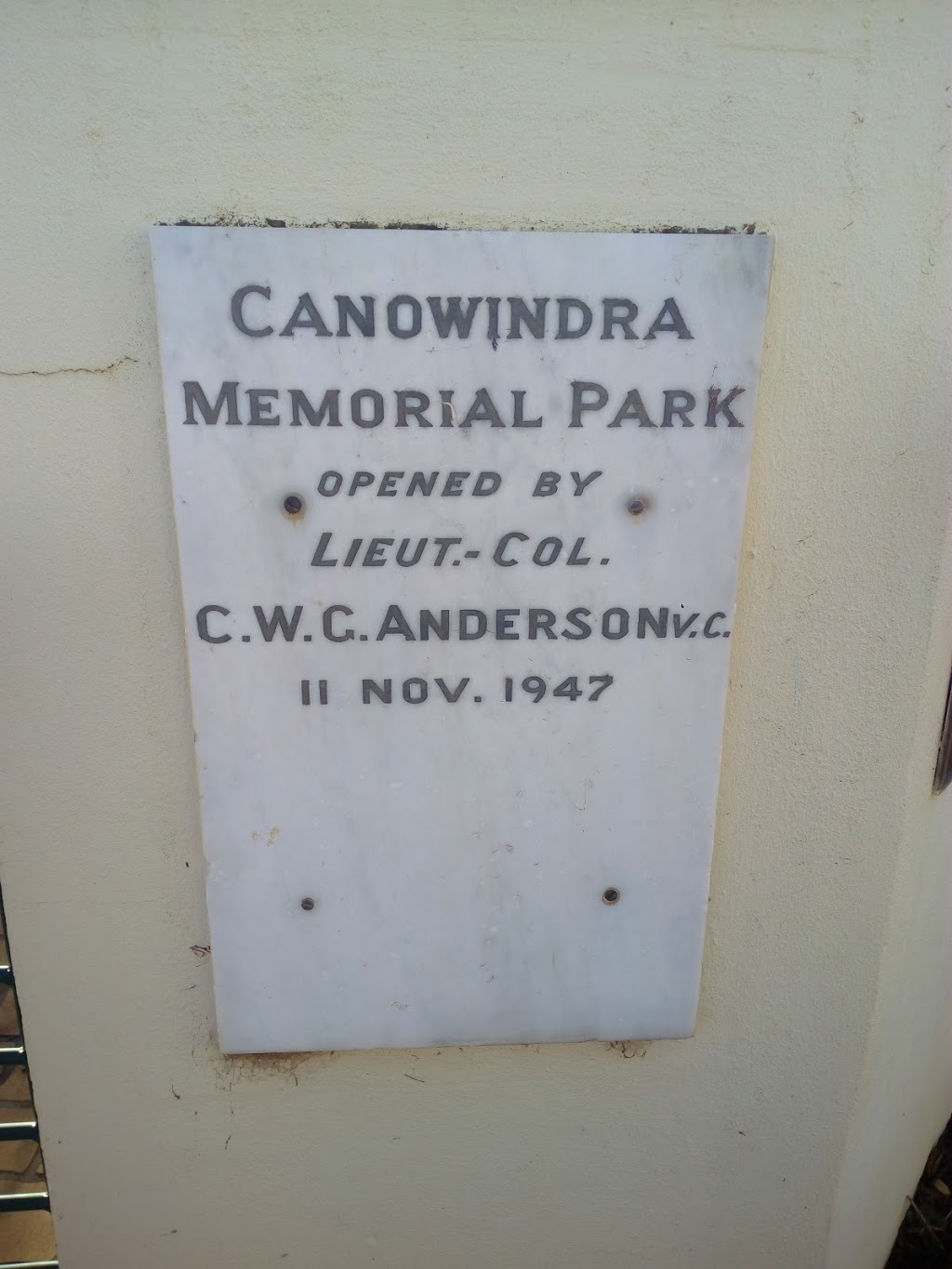 Canowindra Memorial Park | Canowindra NSW 2804, Australia