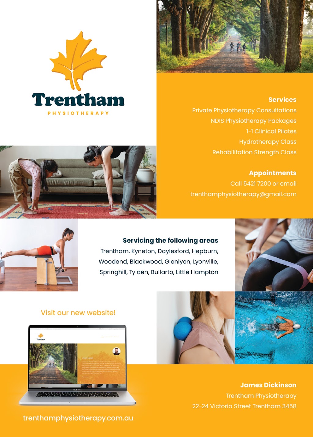 Trentham Physiotherapy | physiotherapist | 22-24 Victoria St, Trentham VIC 3458, Australia | 0354217200 OR +61 3 5421 7200
