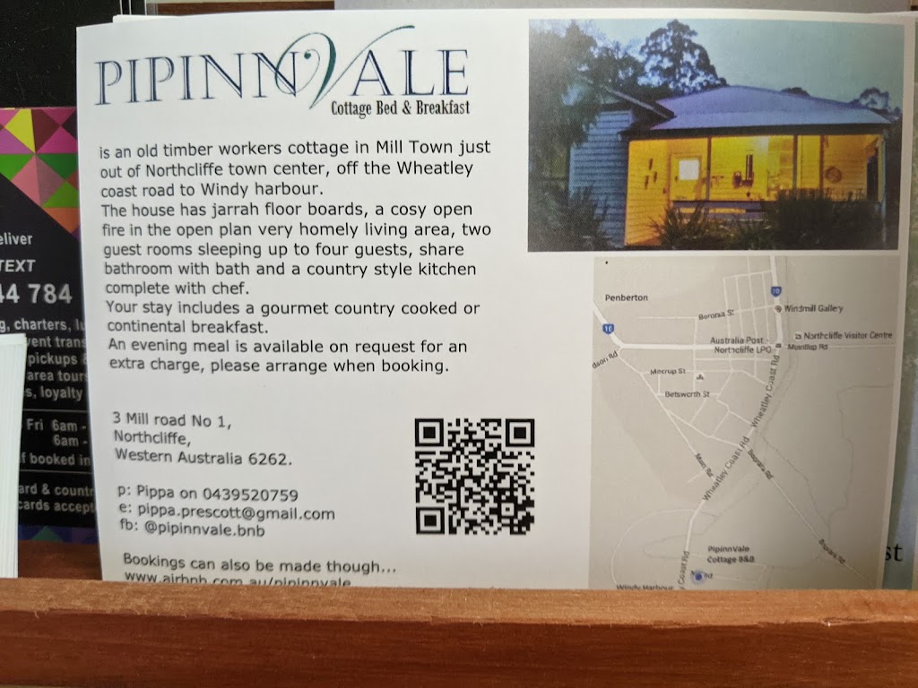 Pipinnvale | lodging | 3 Mill No 1 Rd, Boorara Brook WA 6262, Australia | 0439520759 OR +61 439 520 759