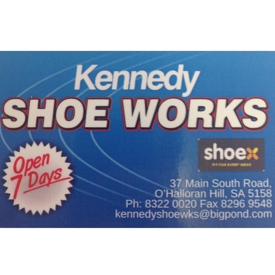 Kennedy Shoe Works | shoe store | 37 Main S Rd, OHalloran Hill SA 5158, Australia | 0883220020 OR +61 8 8322 0020