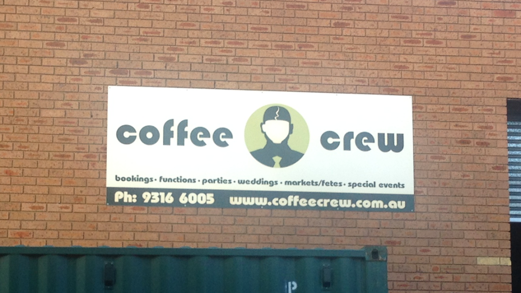 Coffee Crew | 15 Rochester St, Botany NSW 2019, Australia | Phone: (02) 9316 6005
