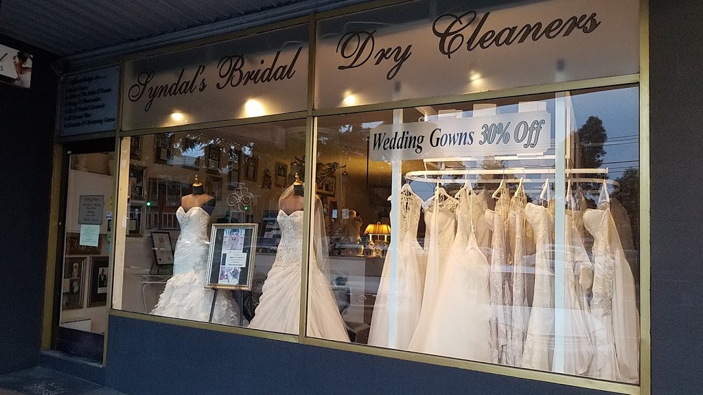 Syndals Bridal Dry Cleaners | 244 Blackburn Rd, Glen Waverley VIC 3150, Australia | Phone: (03) 9887 8114