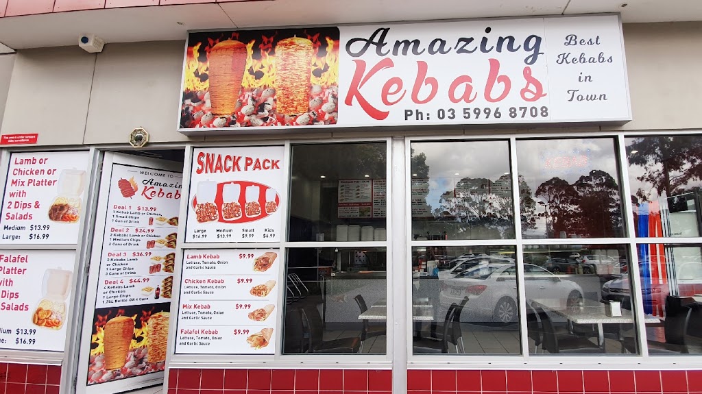 Amazing kebabs | restaurant | 95 Monahans Rd, Cranbourne VIC 3977, Australia | 0359968708 OR +61 3 5996 8708
