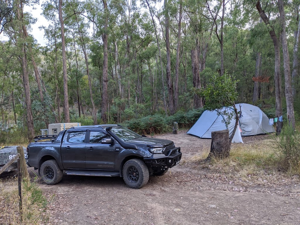 Jerusalem Creek Campground 1 | campground | Jerusalem Creek Track, Eildon VIC 3713, Australia | 131963 OR +61 131963
