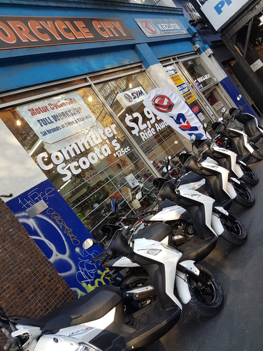 Motorcycle City | car repair | 75 Arden St, North Melbourne VIC 3051, Australia | 0396631200 OR +61 3 9663 1200