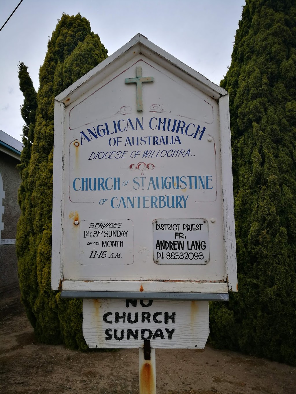 Church Of St Augustine | church | 17 Weaver St, Stansbury SA 5582, Australia | 0888532093 OR +61 8 8853 2093