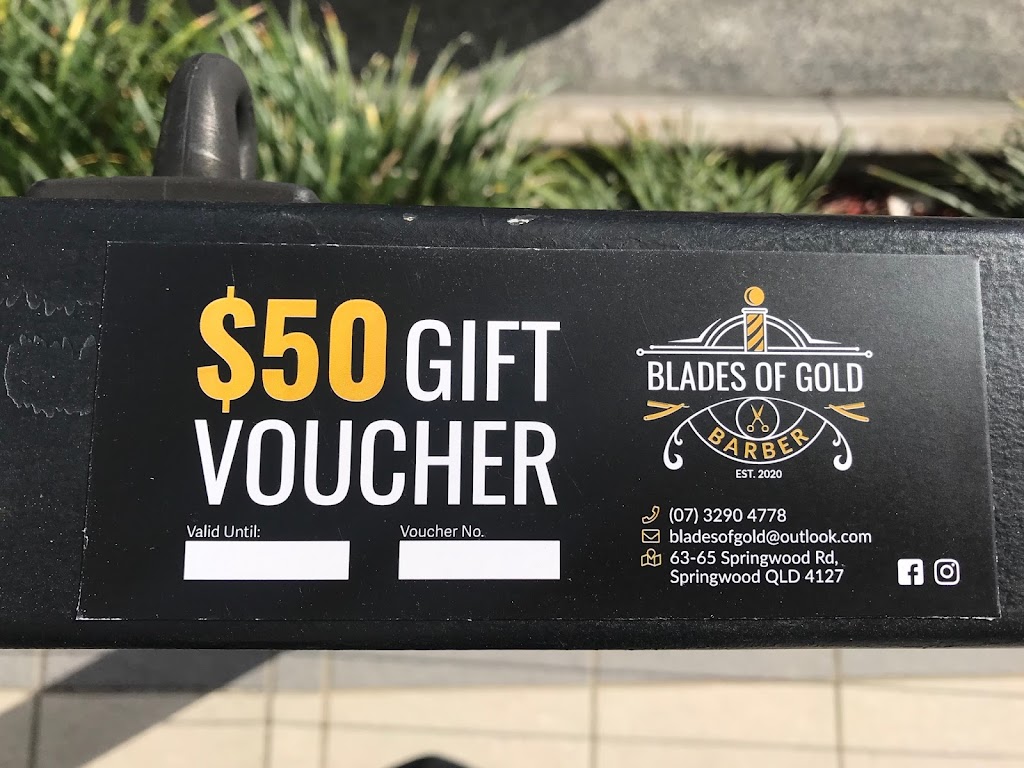 Blades of Gold Barber | Shop 1 63-65, Springwood QLD 4127, Australia | Phone: (07) 3290 4778