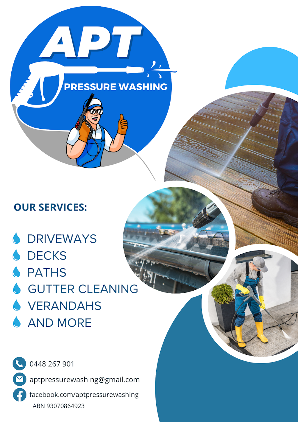 APT Pressure Washing | 17 Peachey St, Casterton VIC 3311, Australia | Phone: 0448 267 901