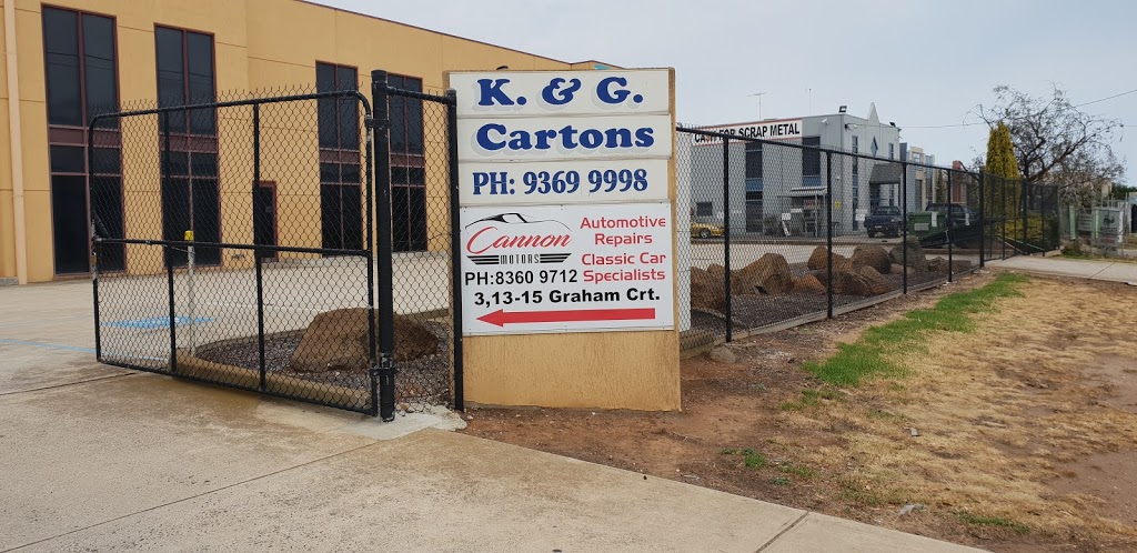 Cannon Motors | car repair | Unit 3/13 - 15 Graham Ct, Hoppers Crossing VIC 3029, Australia | 0383609712 OR +61 3 8360 9712