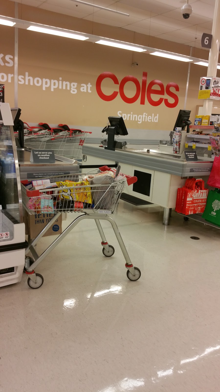 Coles Springfield | supermarket | Springfield Pkwy, Springfield QLD 4300, Australia | 0738186074 OR +61 7 3818 6074