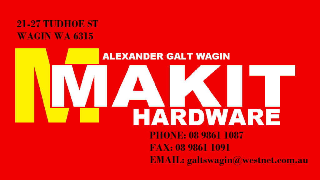 Alexander Galt Wagin | hardware store | 21-27 Tudhoe St, Wagin WA 6315, Australia | 0898611087 OR +61 8 9861 1087