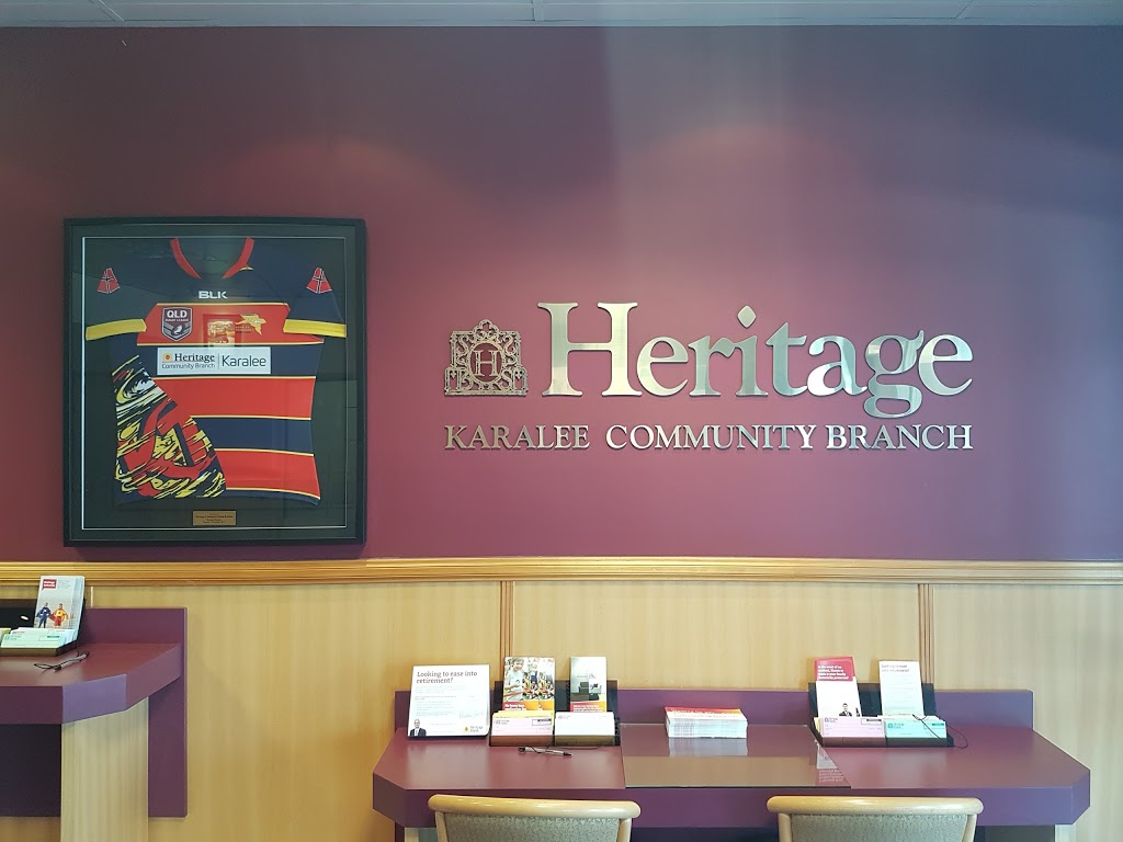 Heritage Bank | bank | 51 Junction Rd, Karalee QLD 4306, Australia | 0732828833 OR +61 7 3282 8833