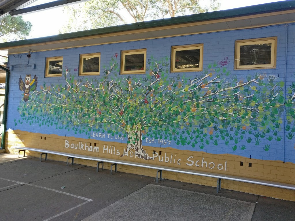 Baulkham Hills North Public School | school | 2 Girralong Ave, Baulkham Hills NSW 2153, Australia | 0296396936 OR +61 2 9639 6936