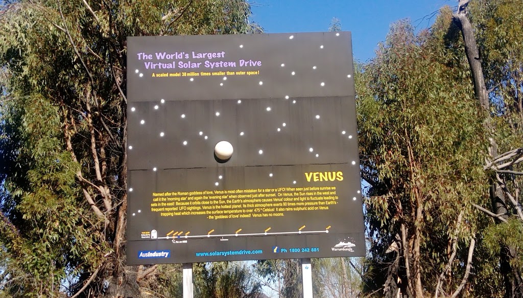 Venus, Solar System Drive | Coonabarabran NSW 2357, Australia | Phone: (02) 6842 6363