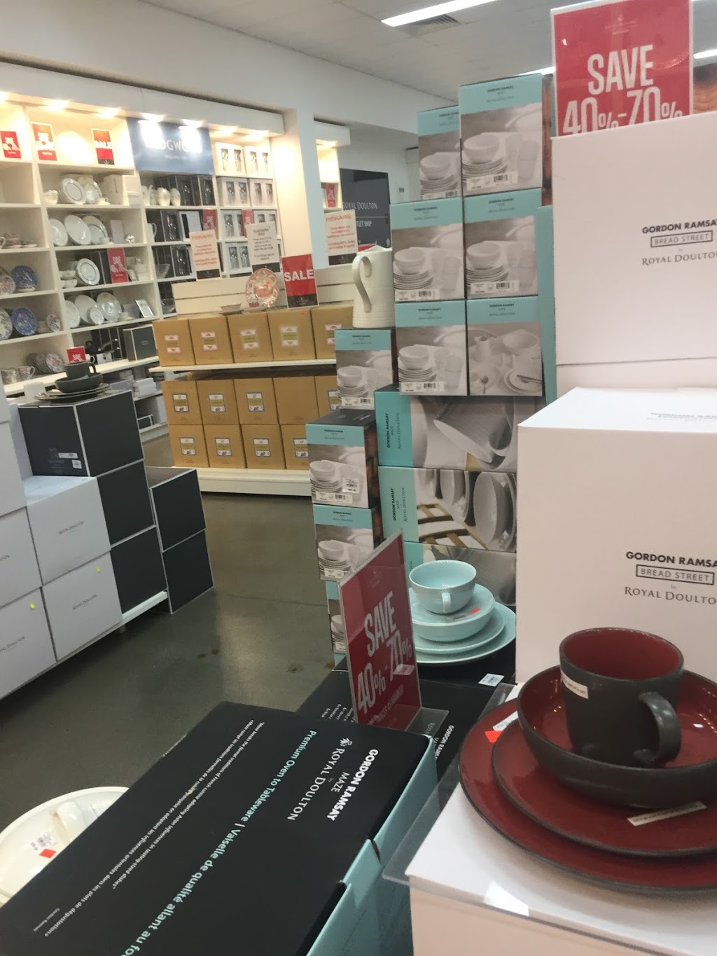 Royal Doulton | home goods store | Harbour Town, Harbourtown Outlet Centre, Tapleys Hill Rd, West Beach SA 5024, Australia | 0883531456 OR +61 8 8353 1456