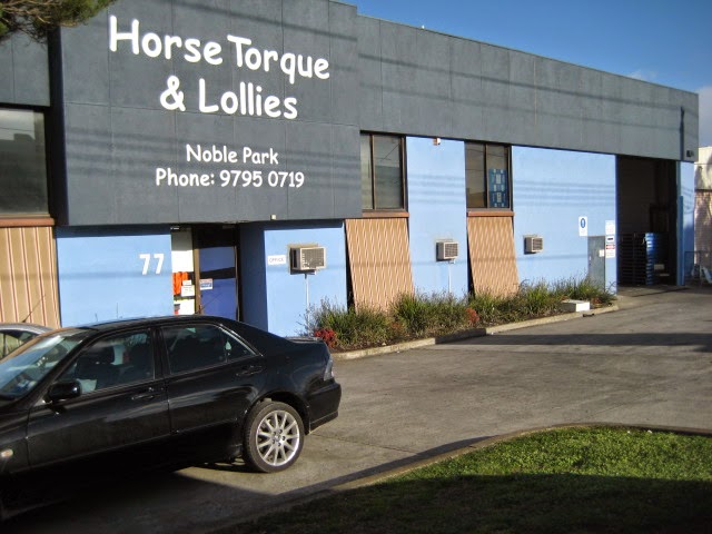 Horse Torque & Lollies Pty Ltd | storage | 77 Overseas Dr, Noble Park North VIC 3174, Australia | 0397950719 OR +61 3 9795 0719
